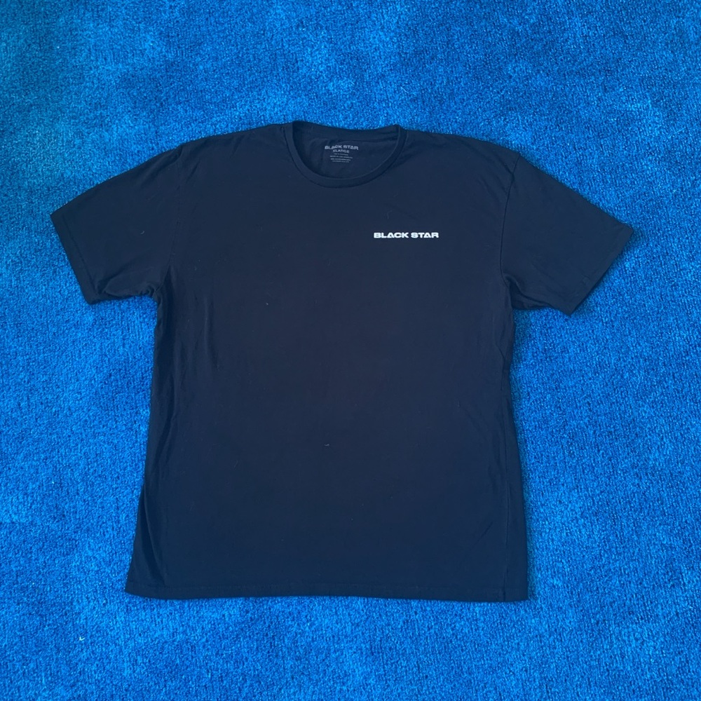 Blackstar music T-shirt (black)
men’s size XL
